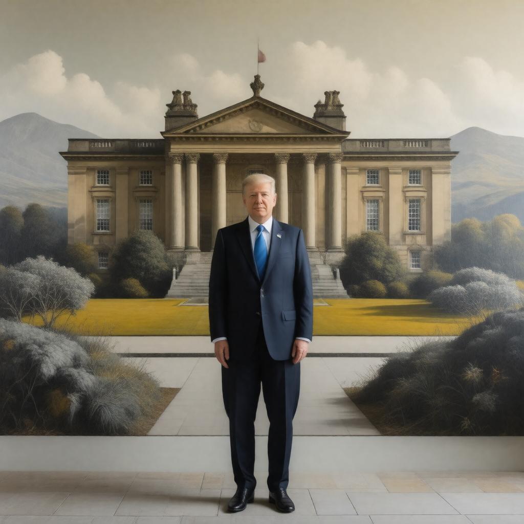 Click to view larger image AI-created image of President of the Royal Scottish Academy