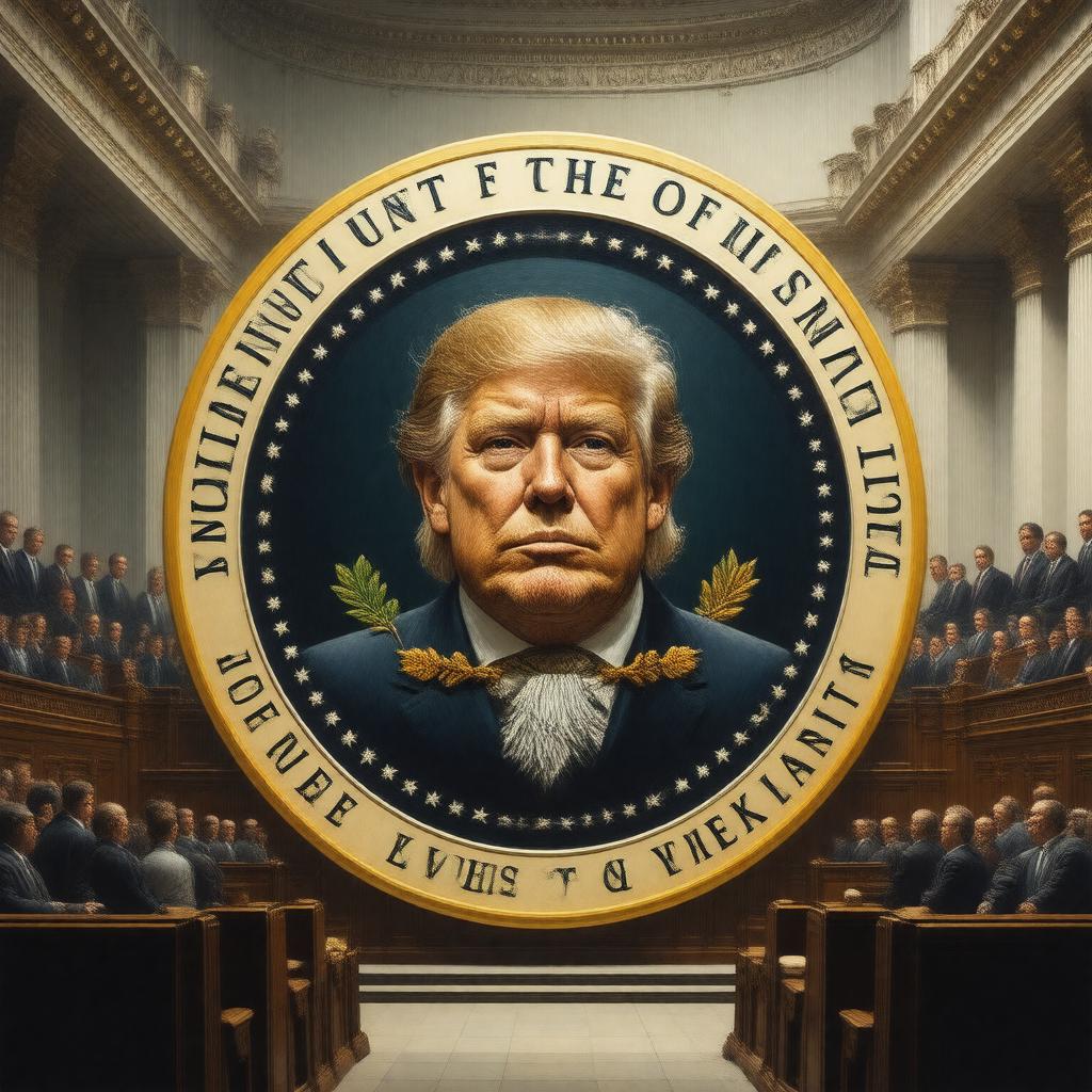 AI-created image of President of the Senate