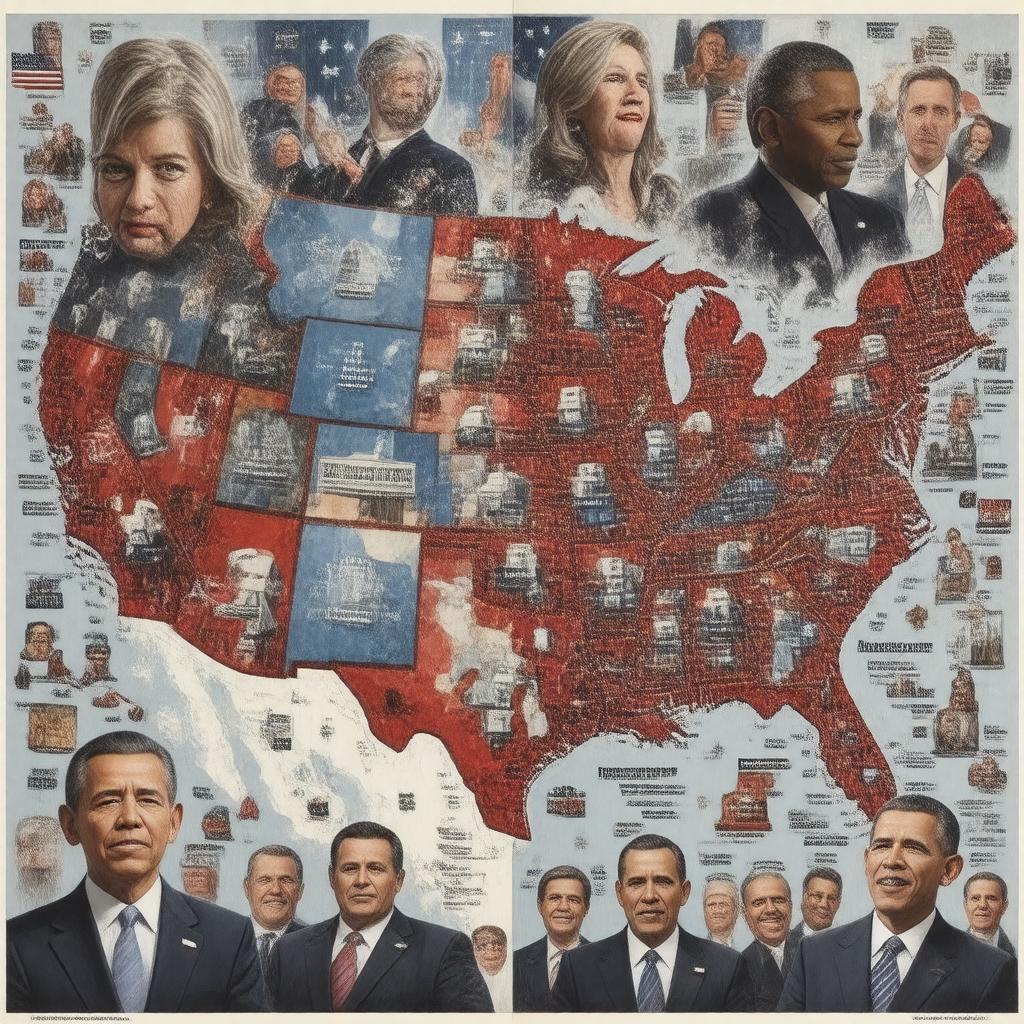 AI-created image of President of the United States (2008 Democratic primaries)