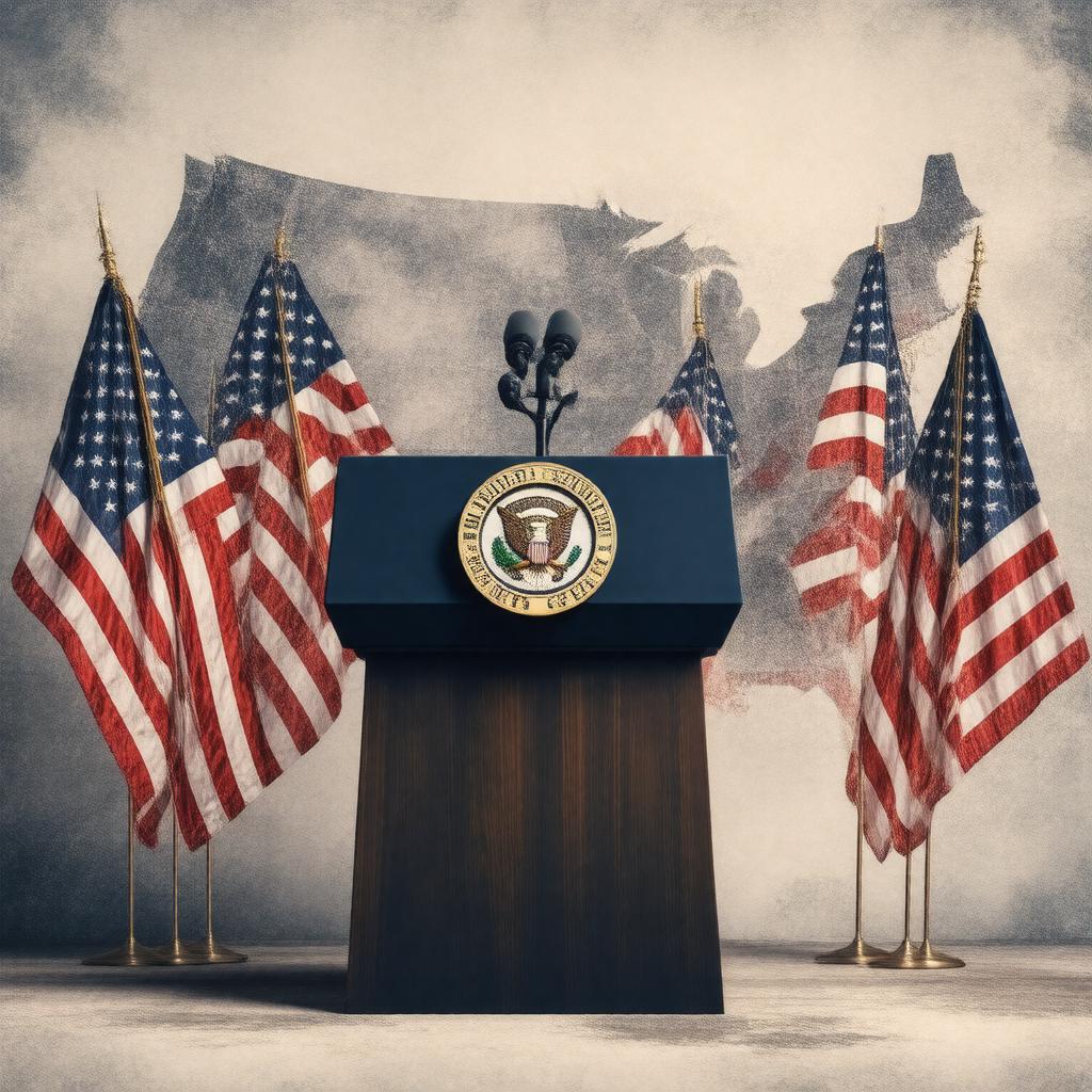 AI-created image of President of the United States (2016 Democratic primaries)