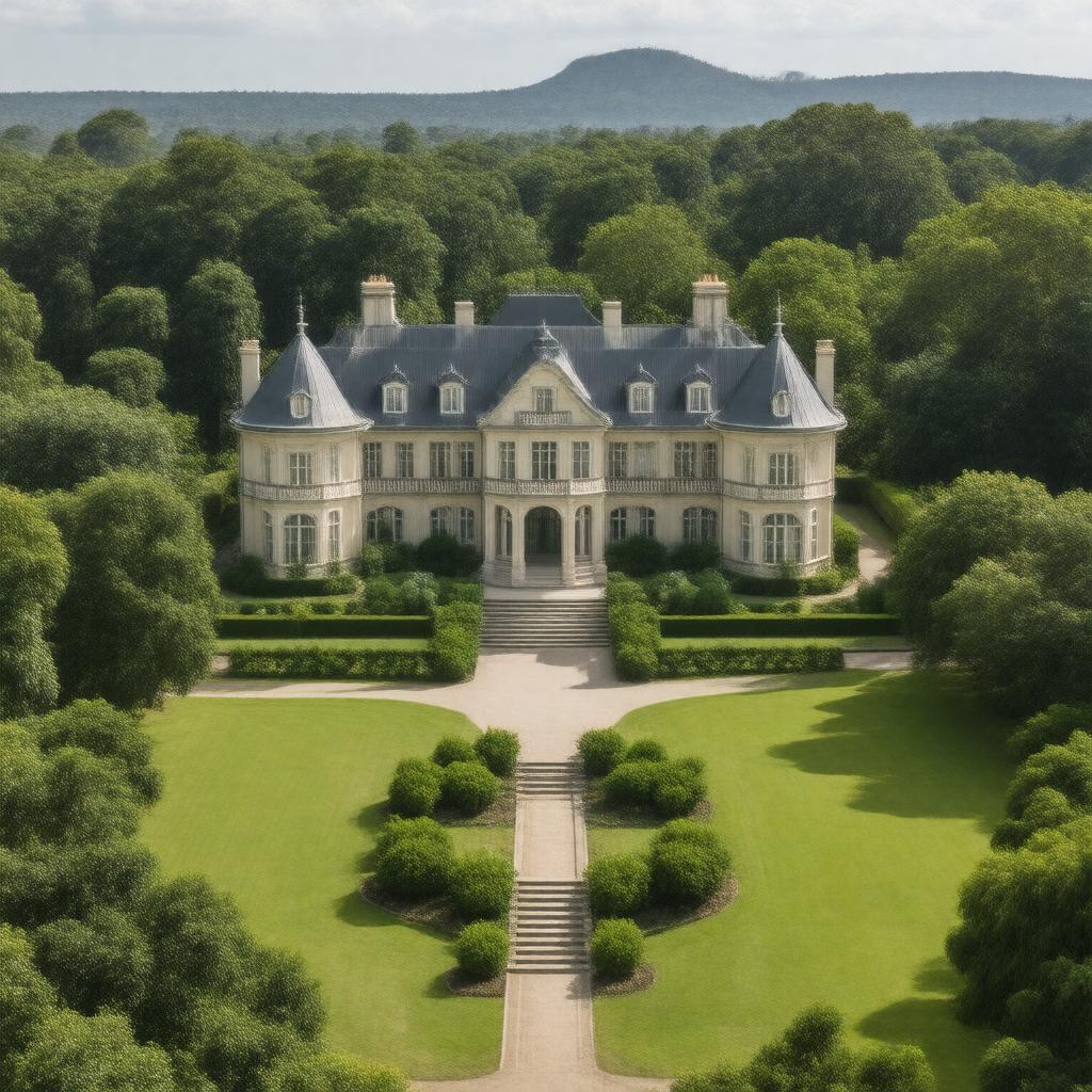 AI-created image of Presidential Guesthouse, Pretoria