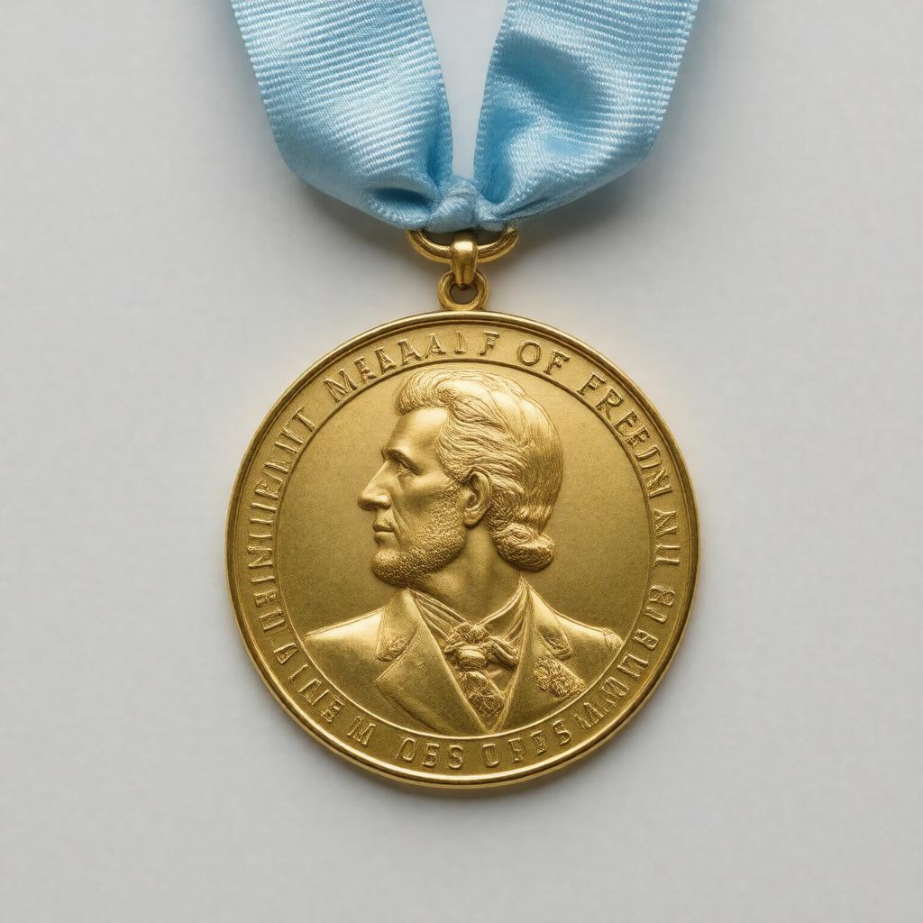 Click to view larger image AI-created image of Presidential Medal of Freedom (posthumous, 1984)