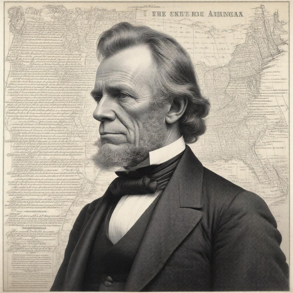 AI-created image of Presidential Reconstruction