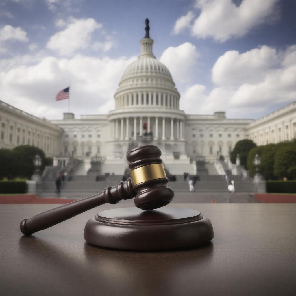 AI-created image of Presidential veto