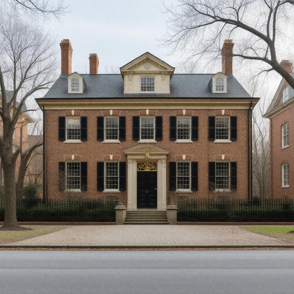 Click to view larger image AI-created image of President's House