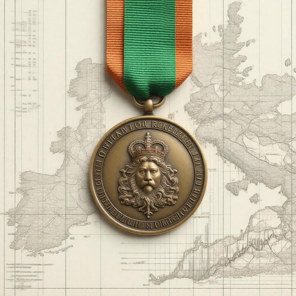 AI-created image of President's Medal of the Operational Research Society