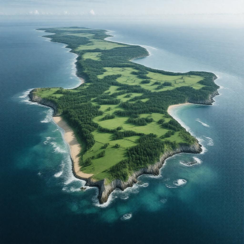 Click to view larger image AI-created image of Presqu'île