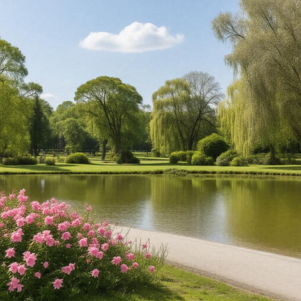 AI-created image of Preston Park