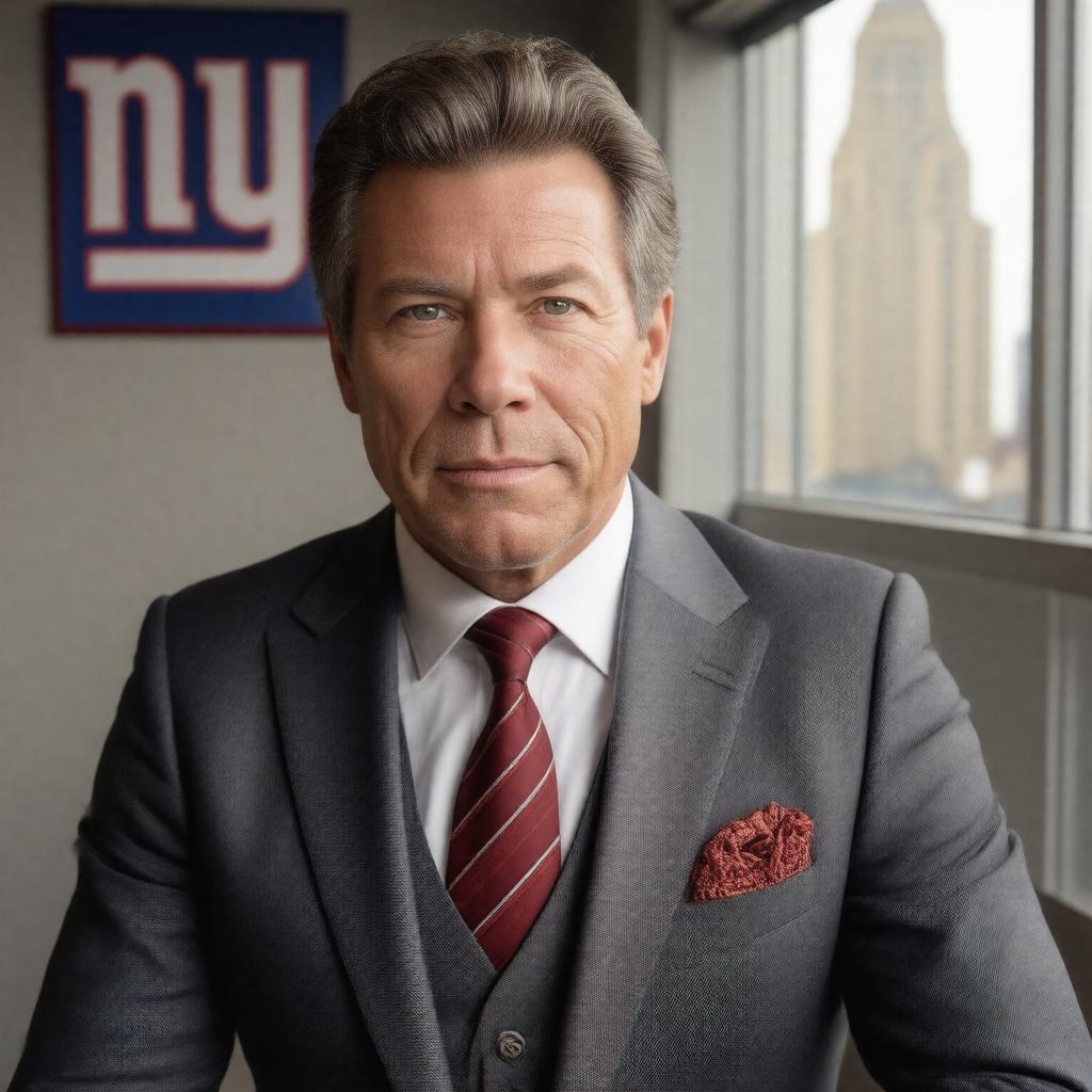 AI-created image of Preston Robert Tisch