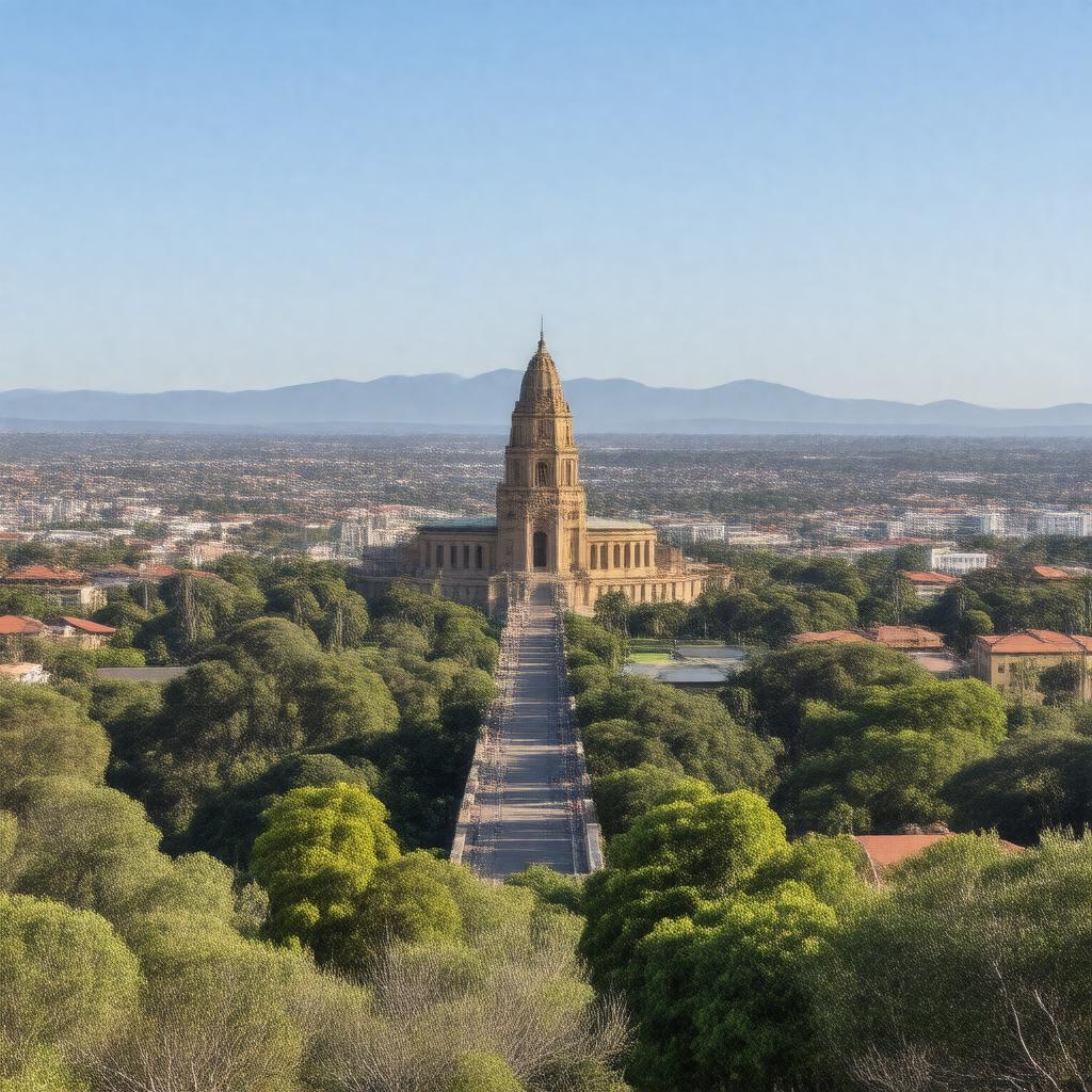 AI-created image of Pretoria, South Africa
