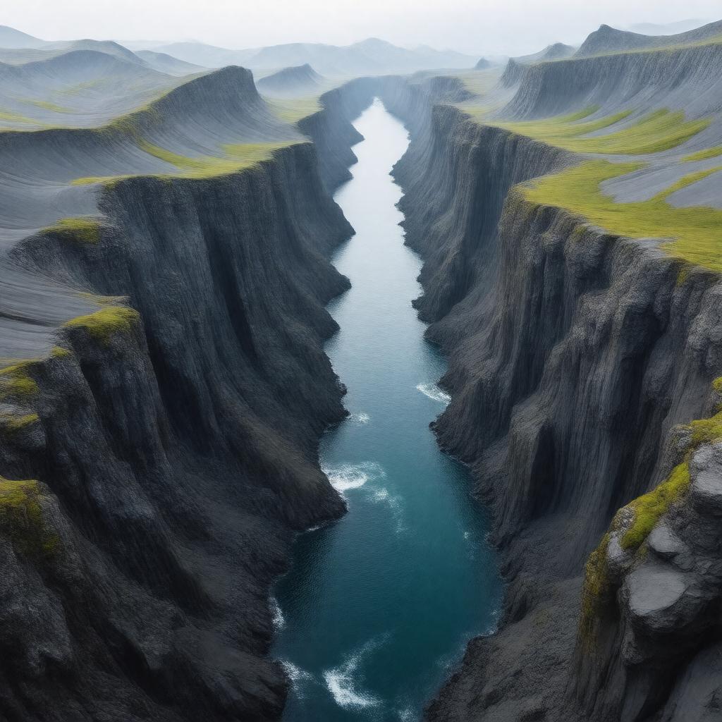 Click to view larger image AI-created image of Pribilof Canyon