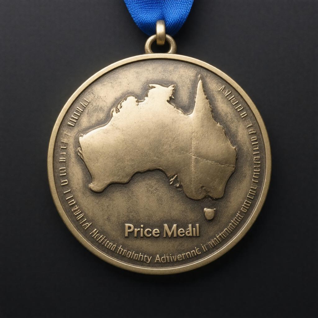 Click to view larger image AI-created image of Price Medal