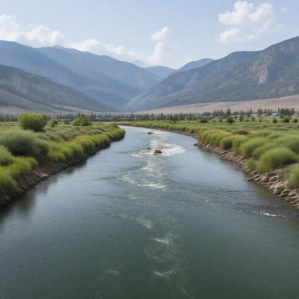 AI-created image of Price River