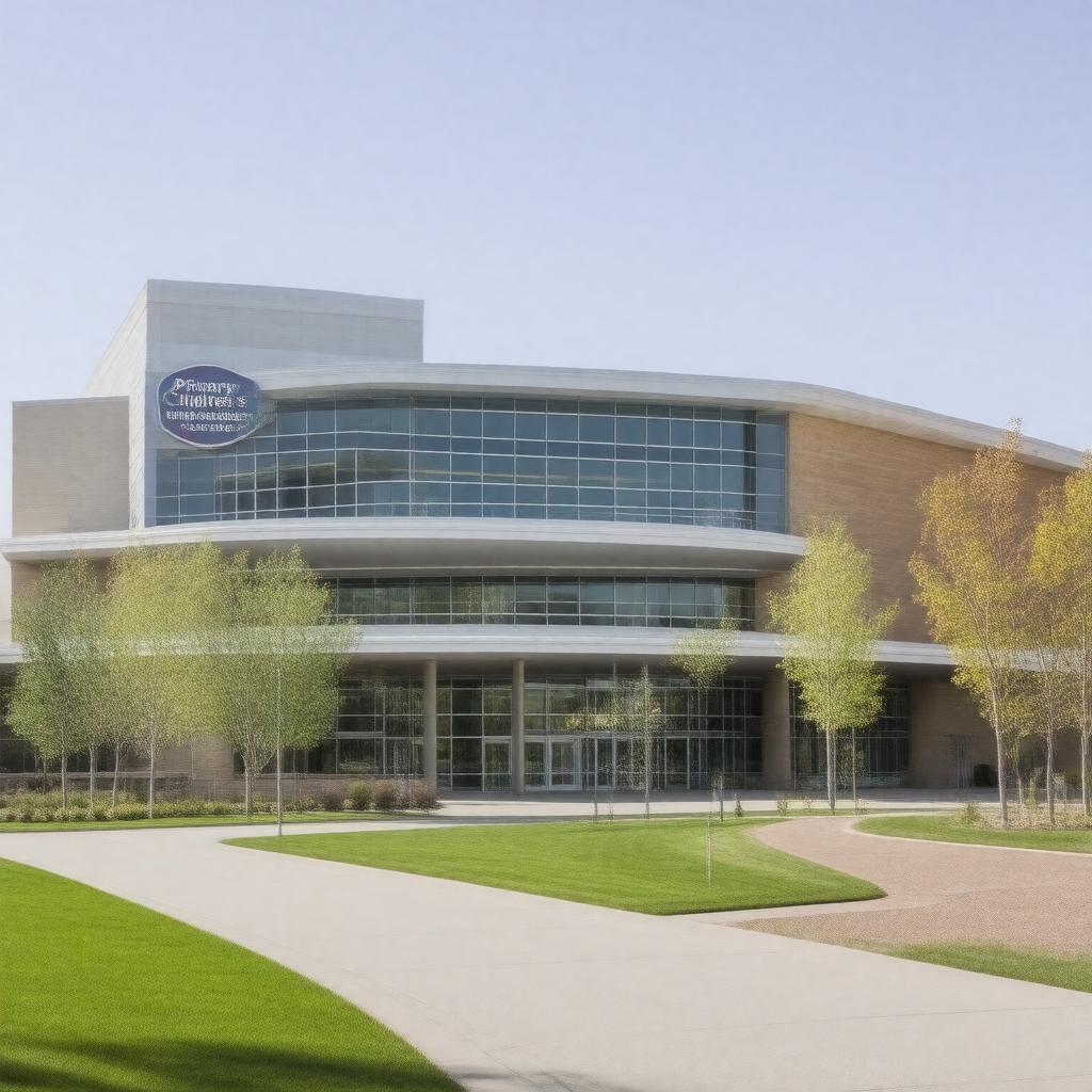 Click to view larger image AI-created image of Primary Children's Hospital