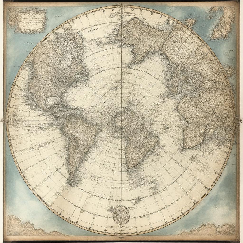 Click to view larger image AI-created image of Prime Meridian (0°)