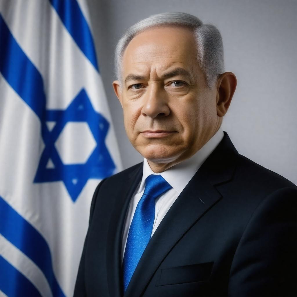 AI-created image of Prime Minister of Israel