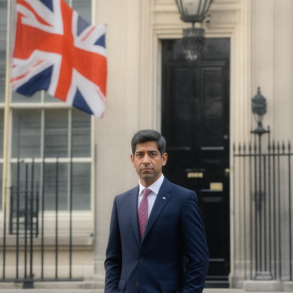 AI-created image of Prime Minister of the United Kingdom