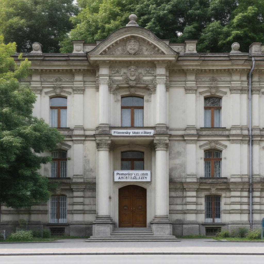 AI-created image of Primorsky State Art Gallery