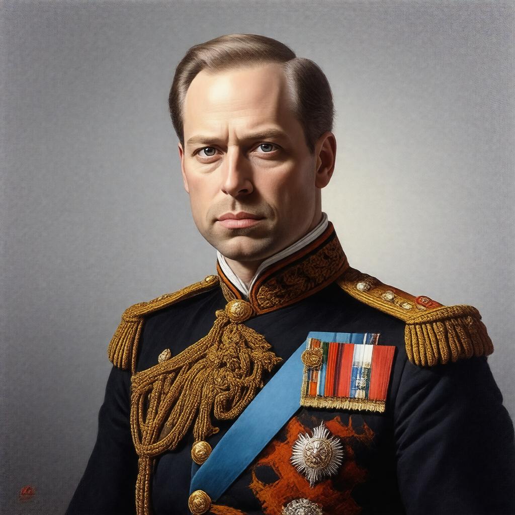 AI-created image of Prince Adolphus, Duke of Cambridge