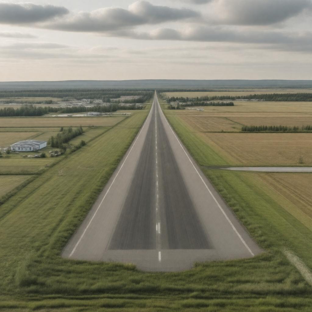 AI-created image of Prince Albert (Glass Field) Airport