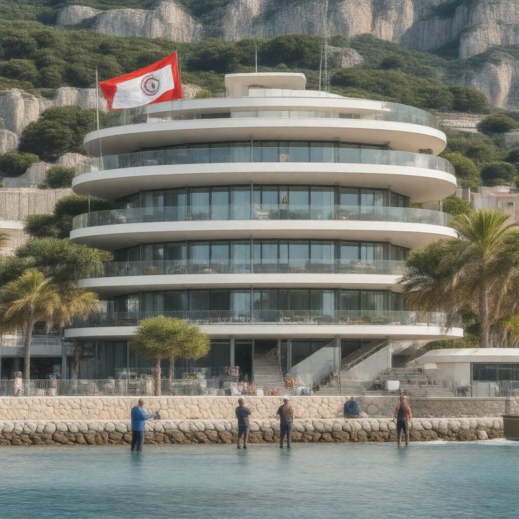 Click to view larger image AI-created image of Prince Albert II of Monaco Foundation