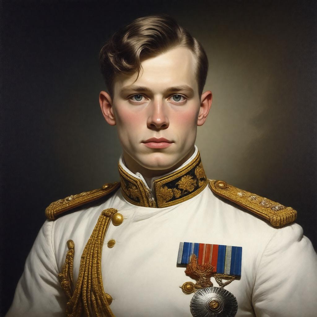 Click to view larger image AI-created image of Prince Albert Victor, Duke of Clarence and Avondale