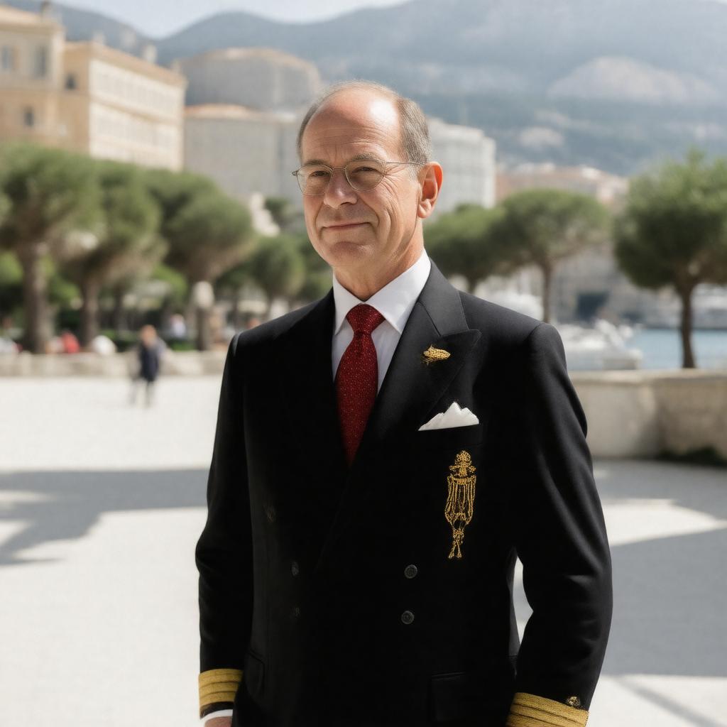 AI-created image of Prince Albert of Monaco