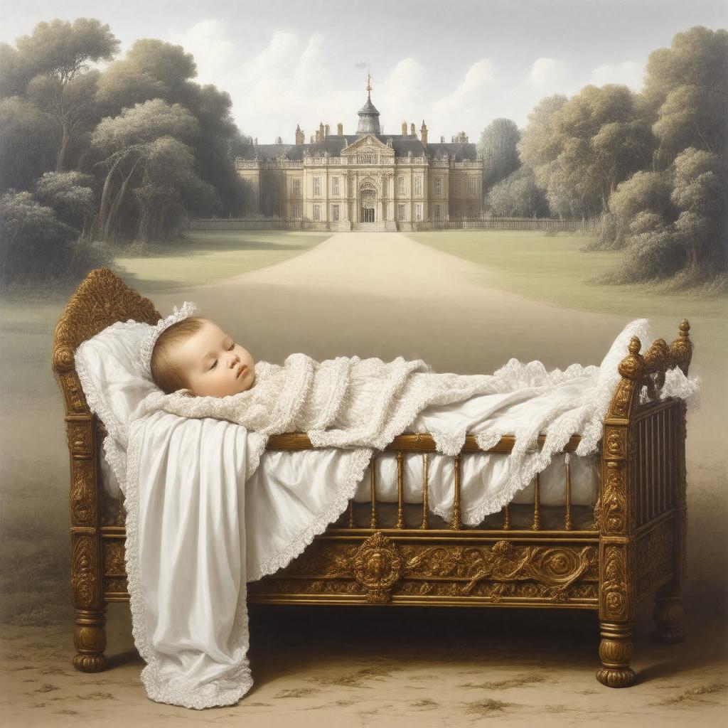 AI-created image of Prince Alexander John of Wales