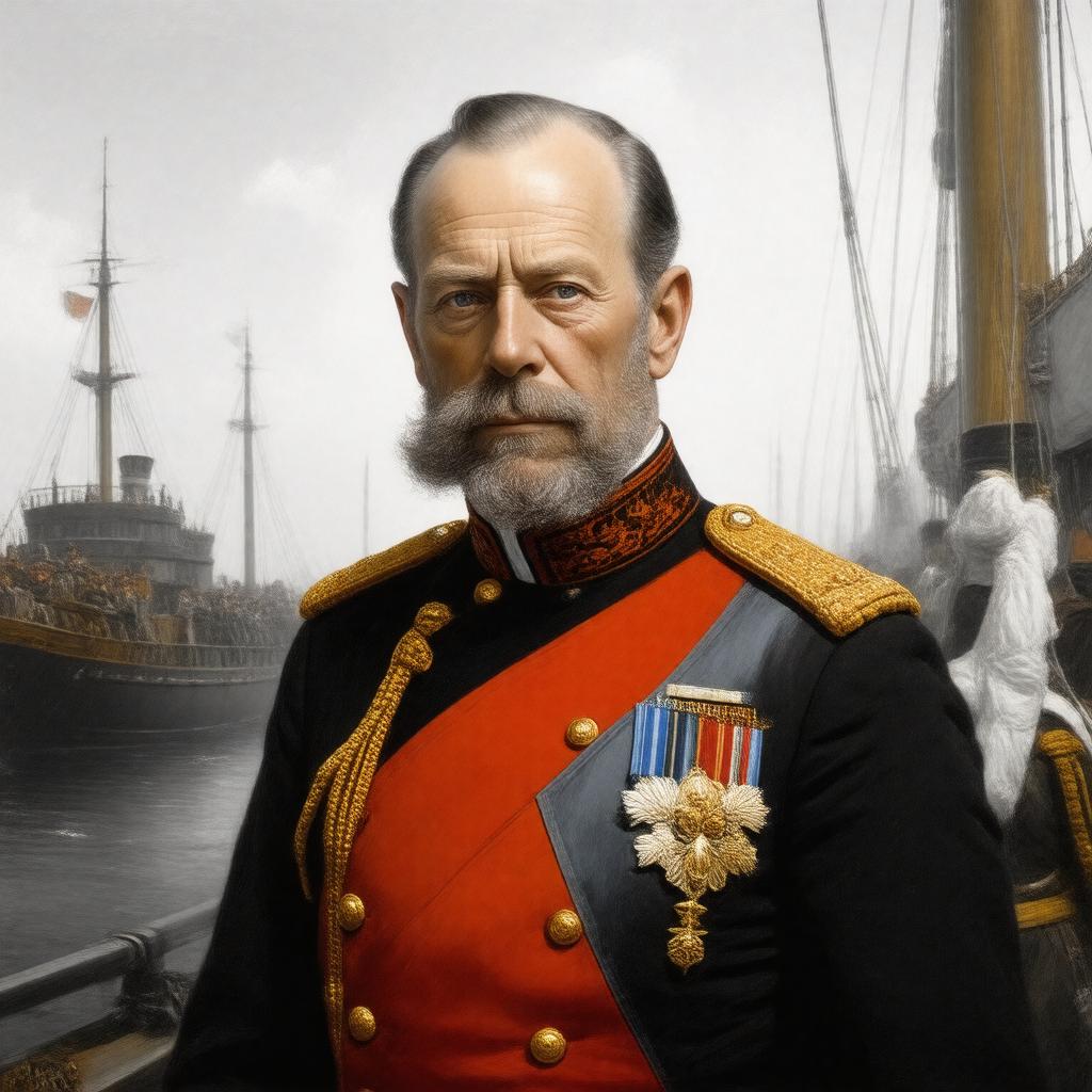 AI-created image of Prince Alfred, Duke of Edinburgh
