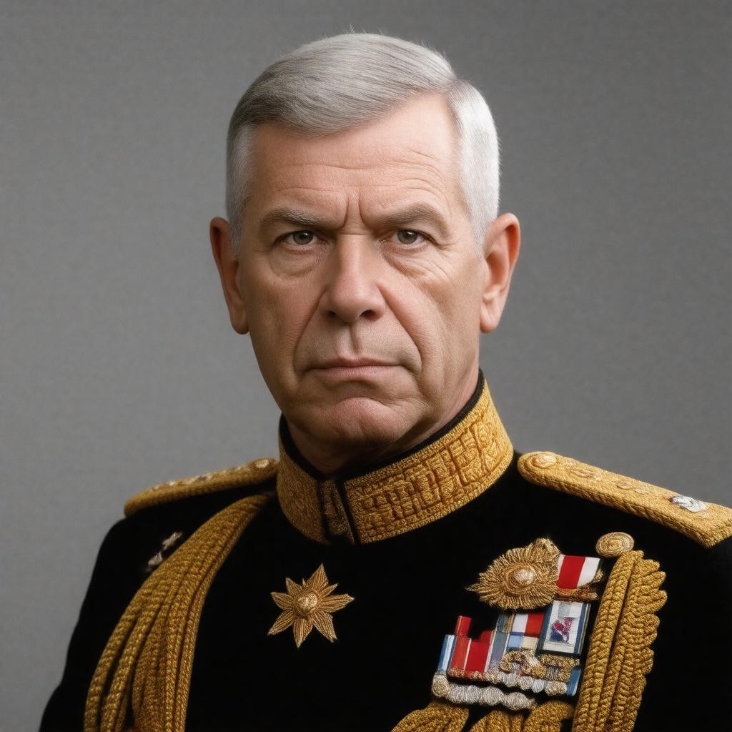 Click to view larger image AI-created image of Prince Andrew of Greece and Denmark