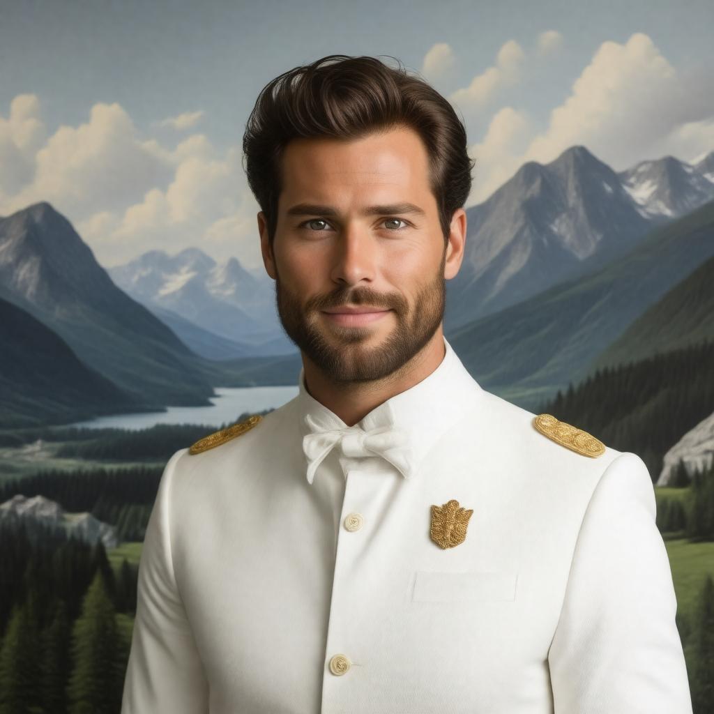 Click to view larger image AI-created image of Prince Carl Philip, Duke of Värmland