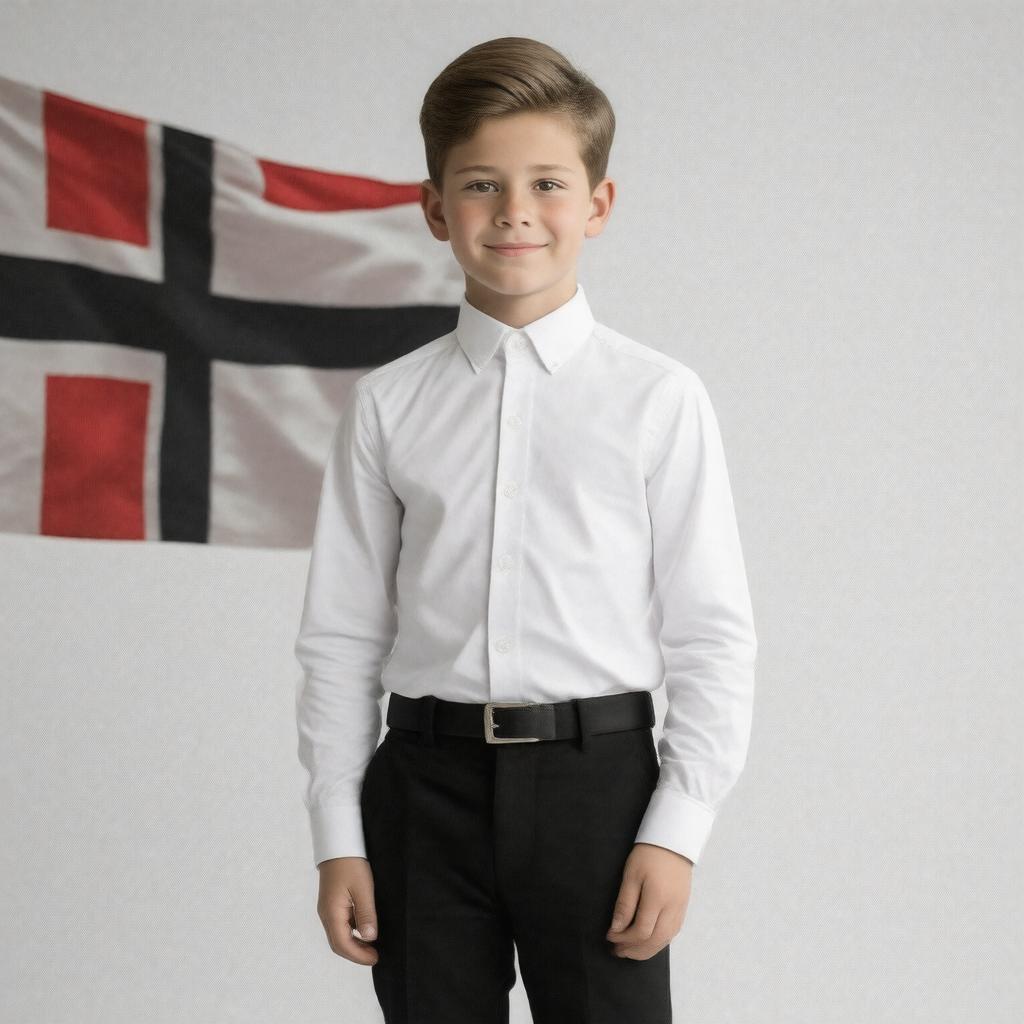 AI-created image of Prince Christian of Denmark