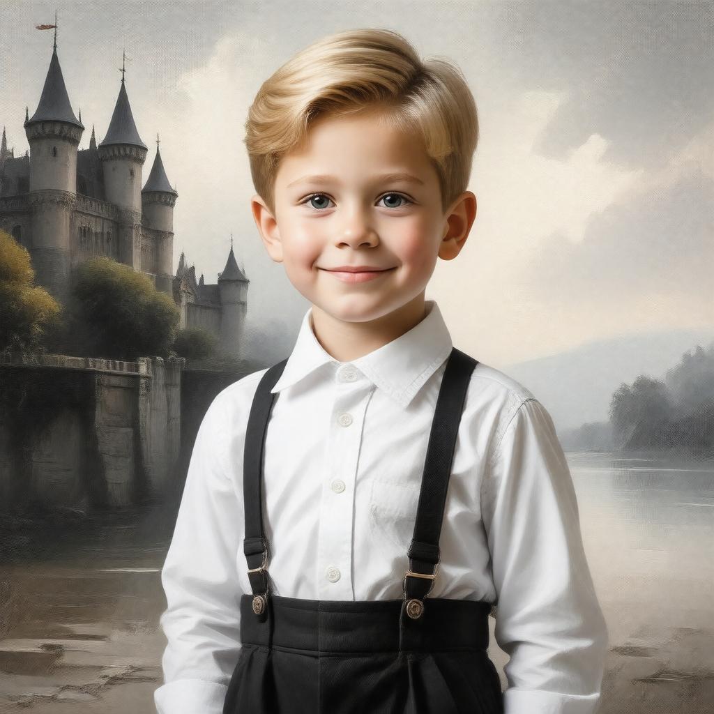 AI-created image of Prince Christian of Denmark (born 2005)