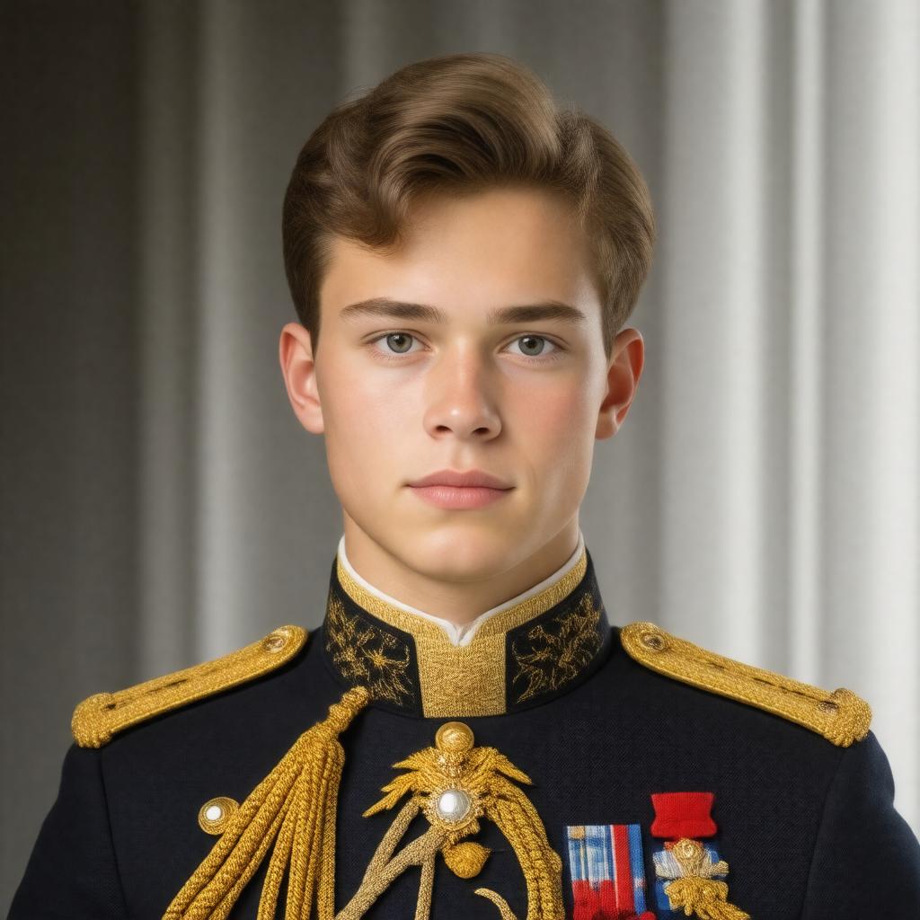Click to view larger image AI-created image of Prince Christian of Hanover (born 1985)