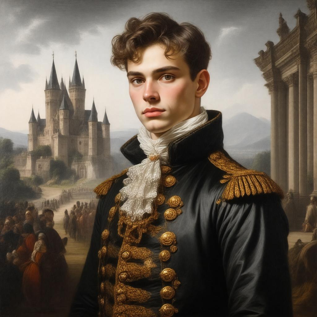 Click to view larger image AI-created image of Prince Christian of Hesse (1776–1814)