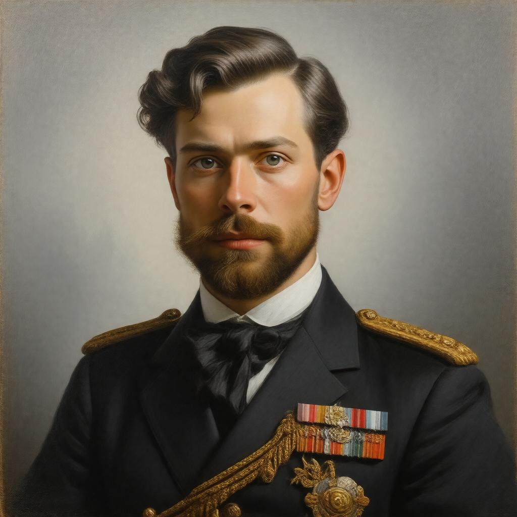 AI-created image of Prince Christian of Schaumburg-Lippe (1898–1974)