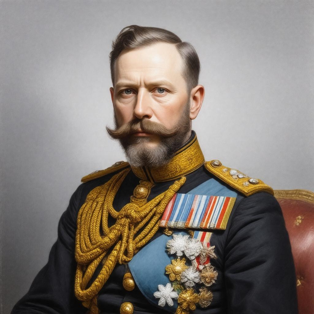 AI-created image of Prince Christian of Schleswig-Holstein