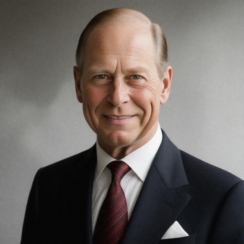 AI-created image of Prince Edward, Earl of Wessex