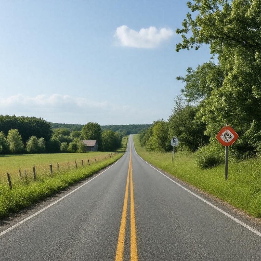 AI-created image of Prince Edward Island Route 125