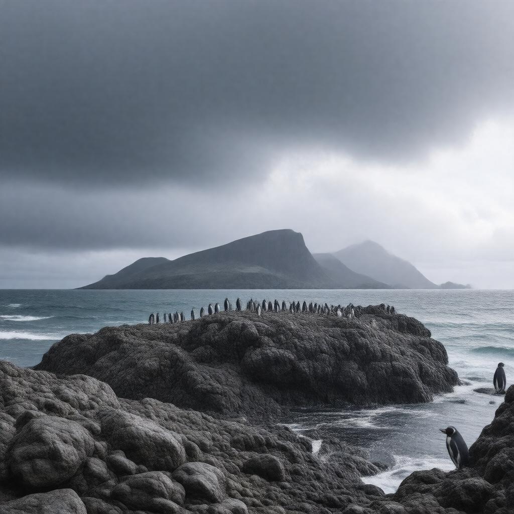 AI-created image of Prince Edward Islands