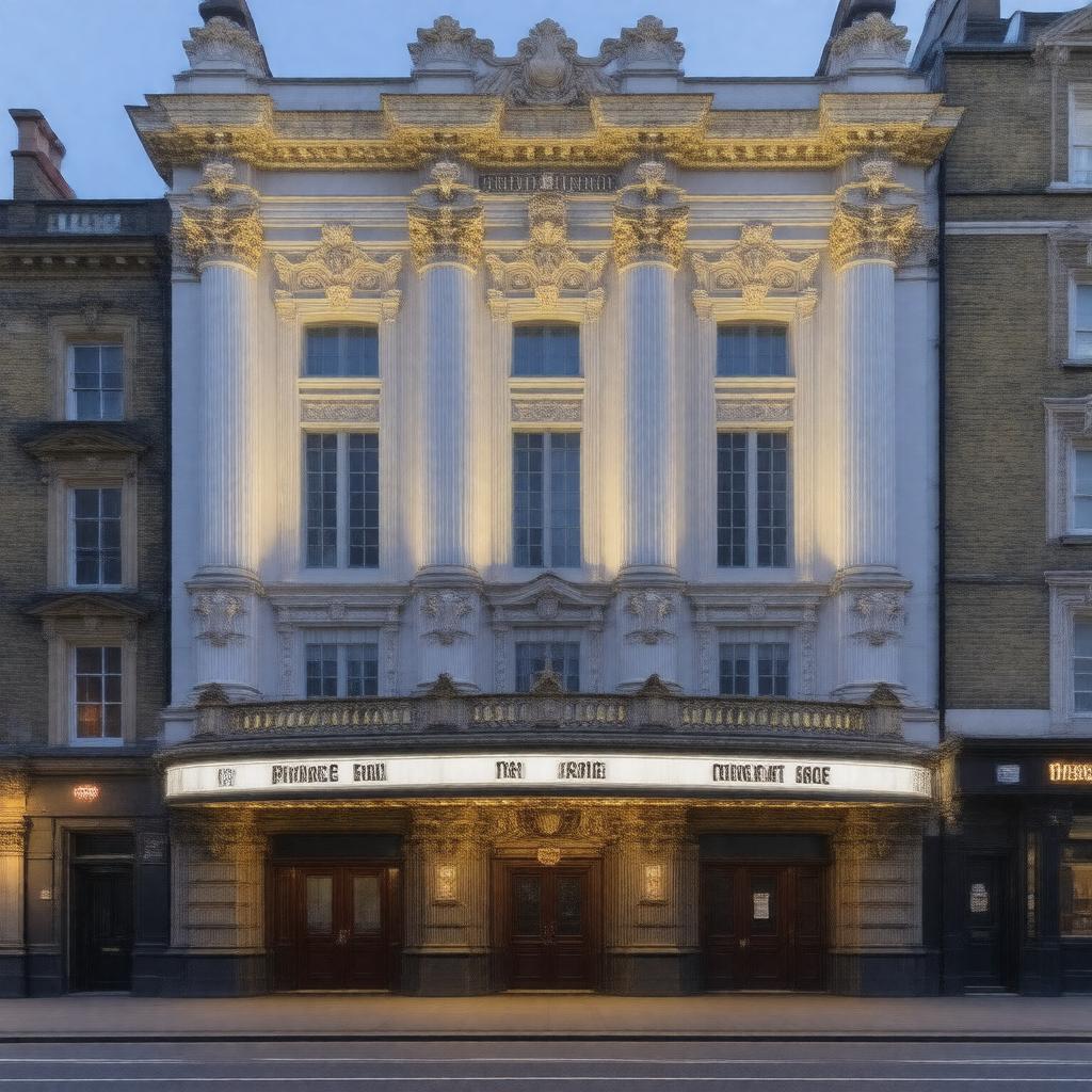 Click to view larger image AI-created image of Prince Edward Theatre