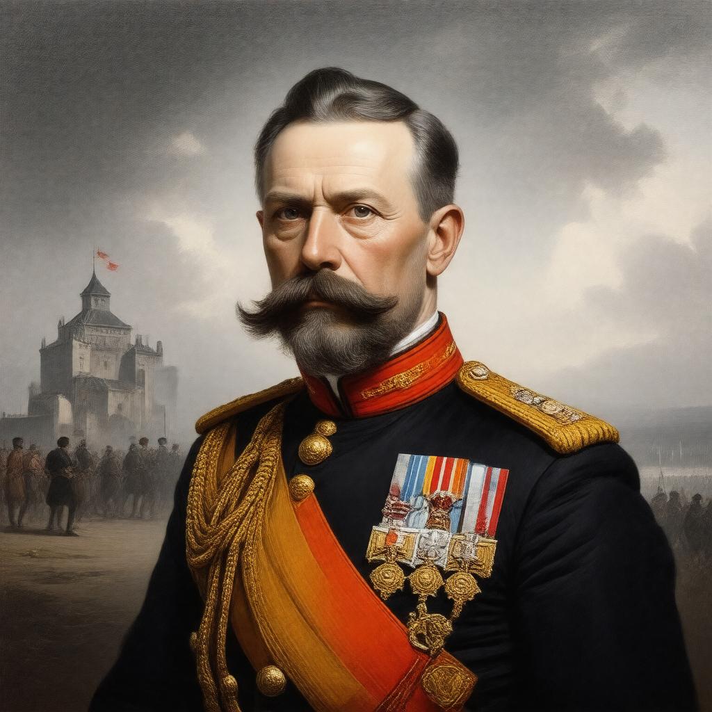 AI-created image of Prince Eitel Friedrich of Prussia