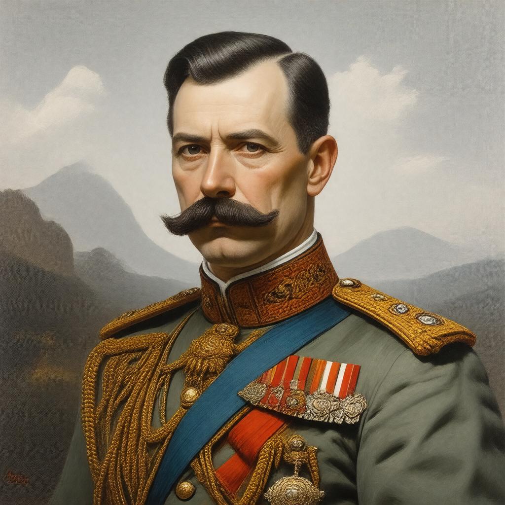AI-created image of Prince Ferdinand of Romania