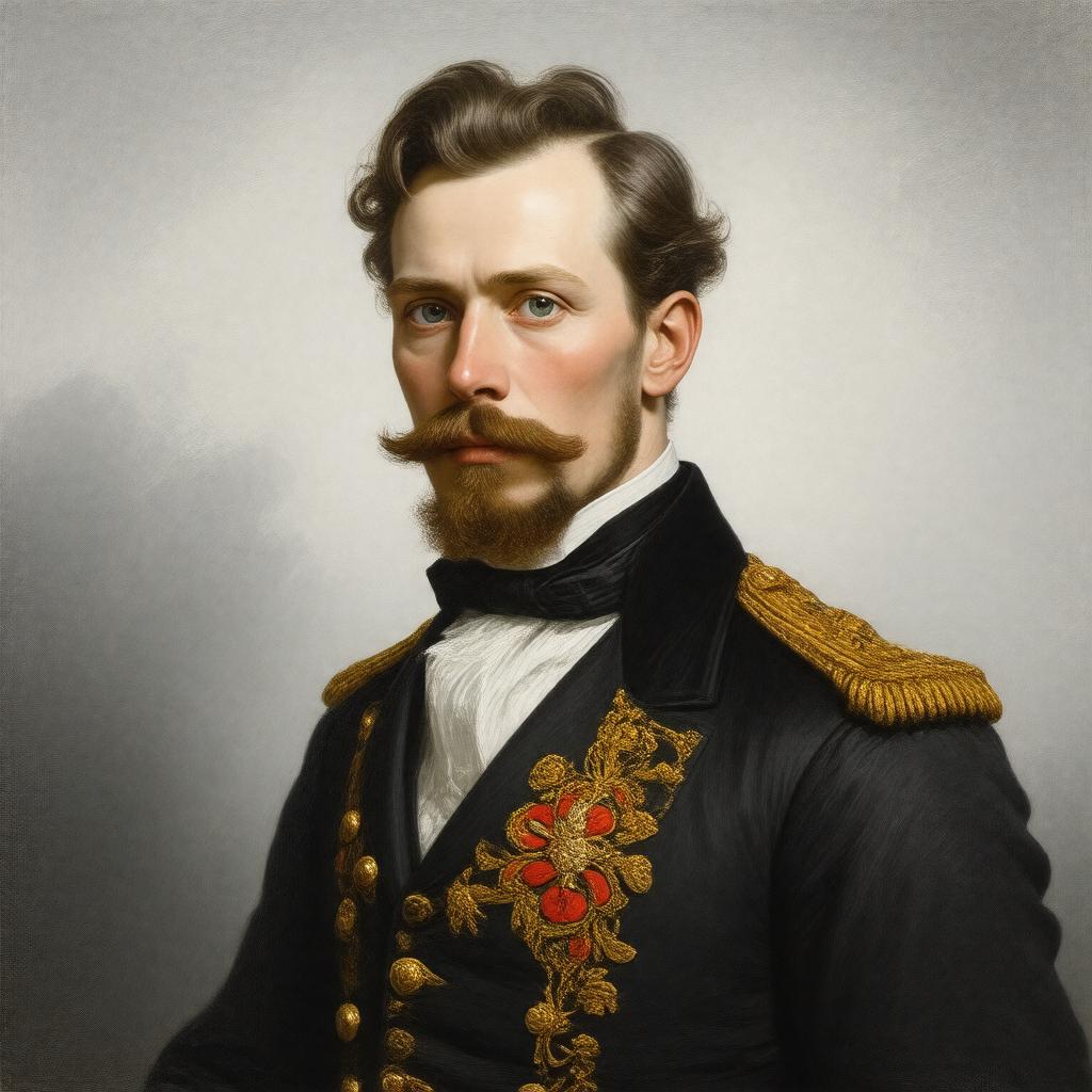 AI-created image of Prince Friedrich Wilhelm of Hesse