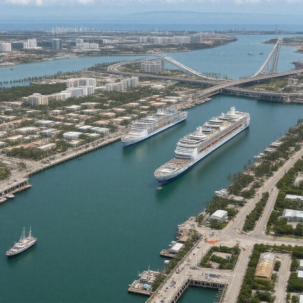 AI-created image of Prince George Wharf