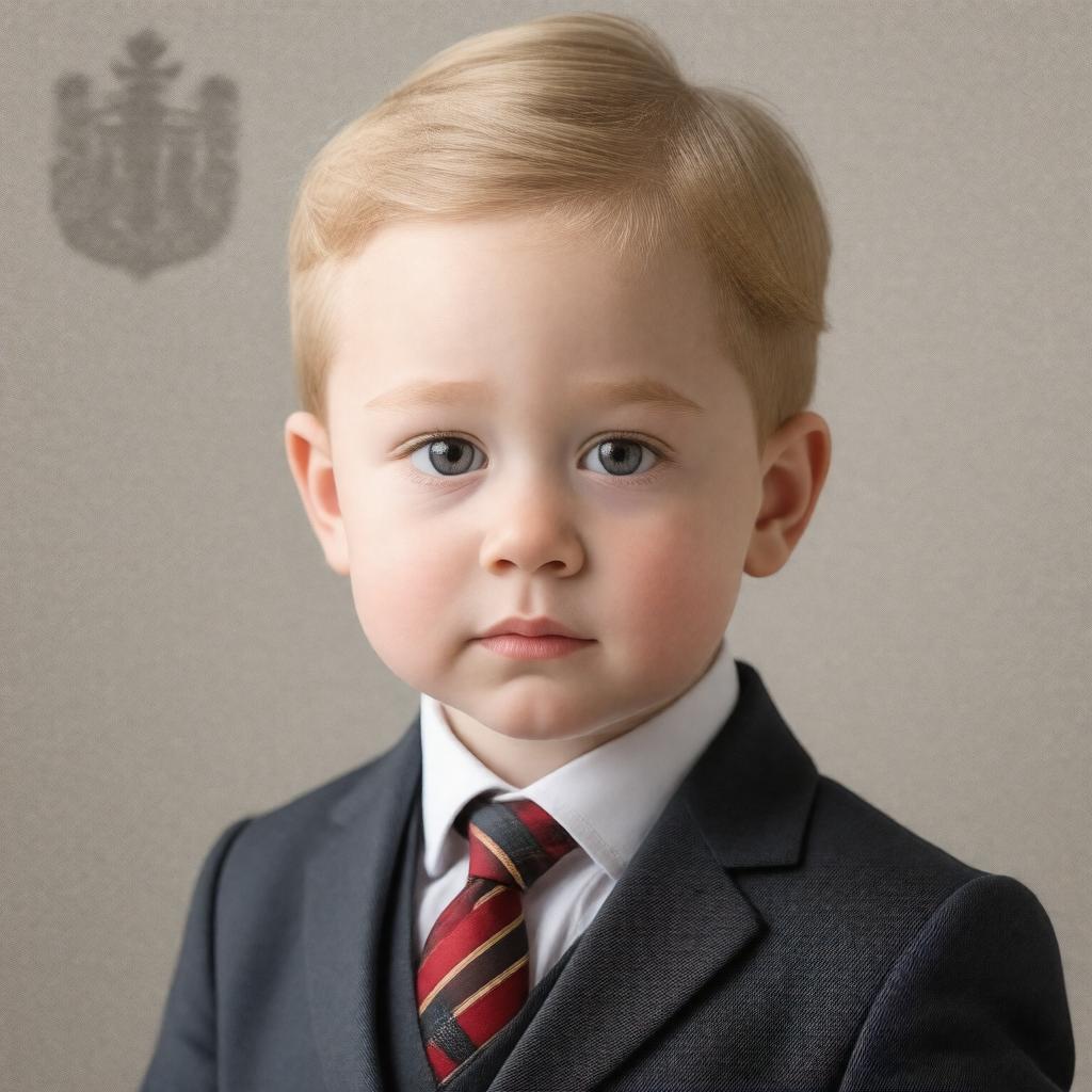 AI-created image of Prince George of Wales