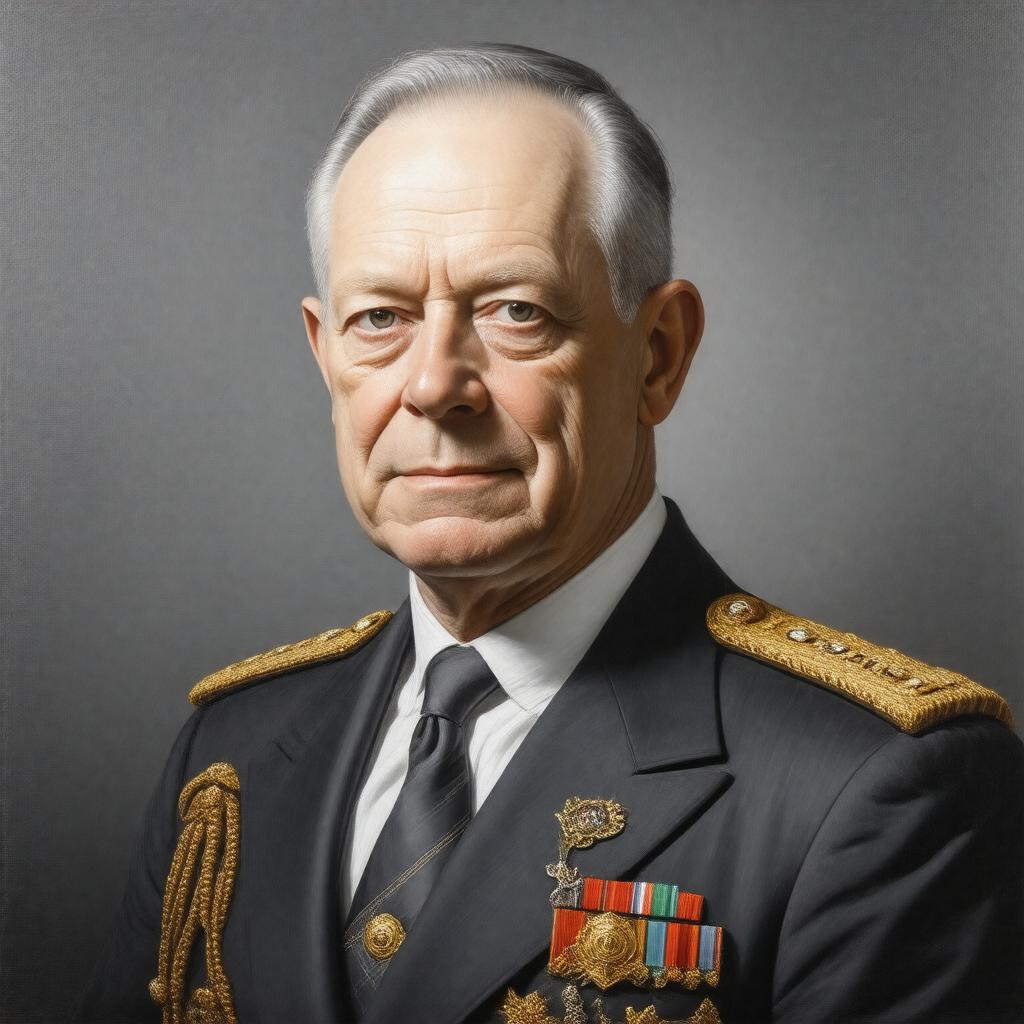 AI-created image of Prince Harald of Schaumburg-Lippe