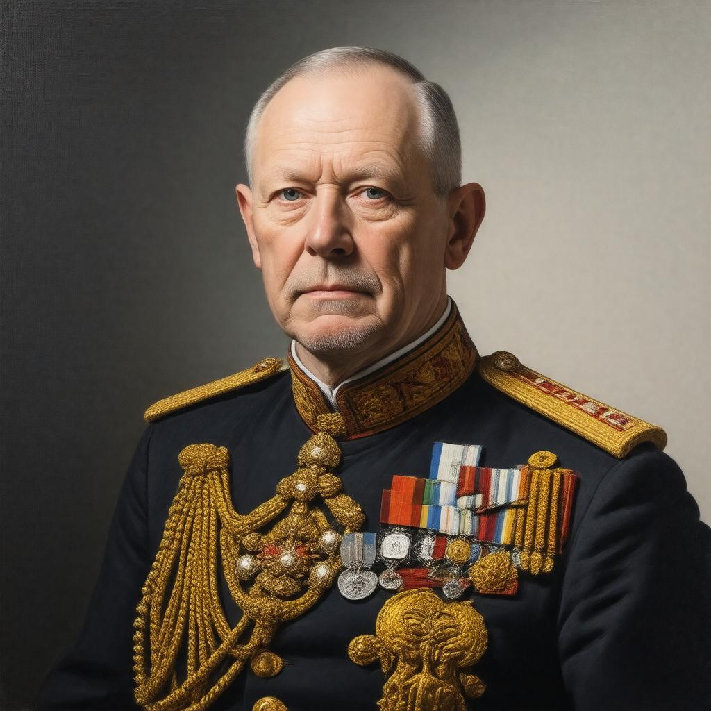 AI-created image of Prince Harald of Schleswig-Holstein