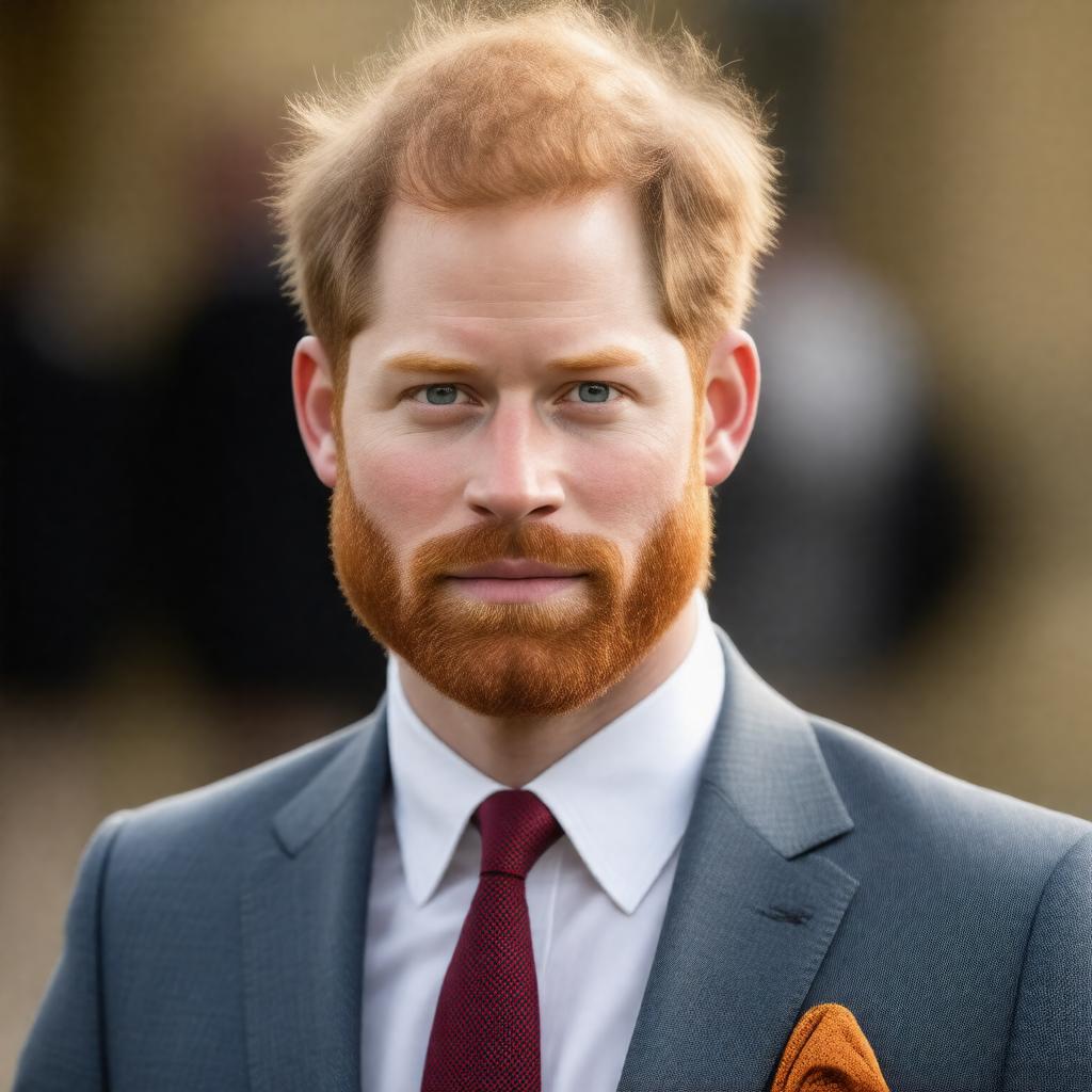 AI-created image of Prince Harry