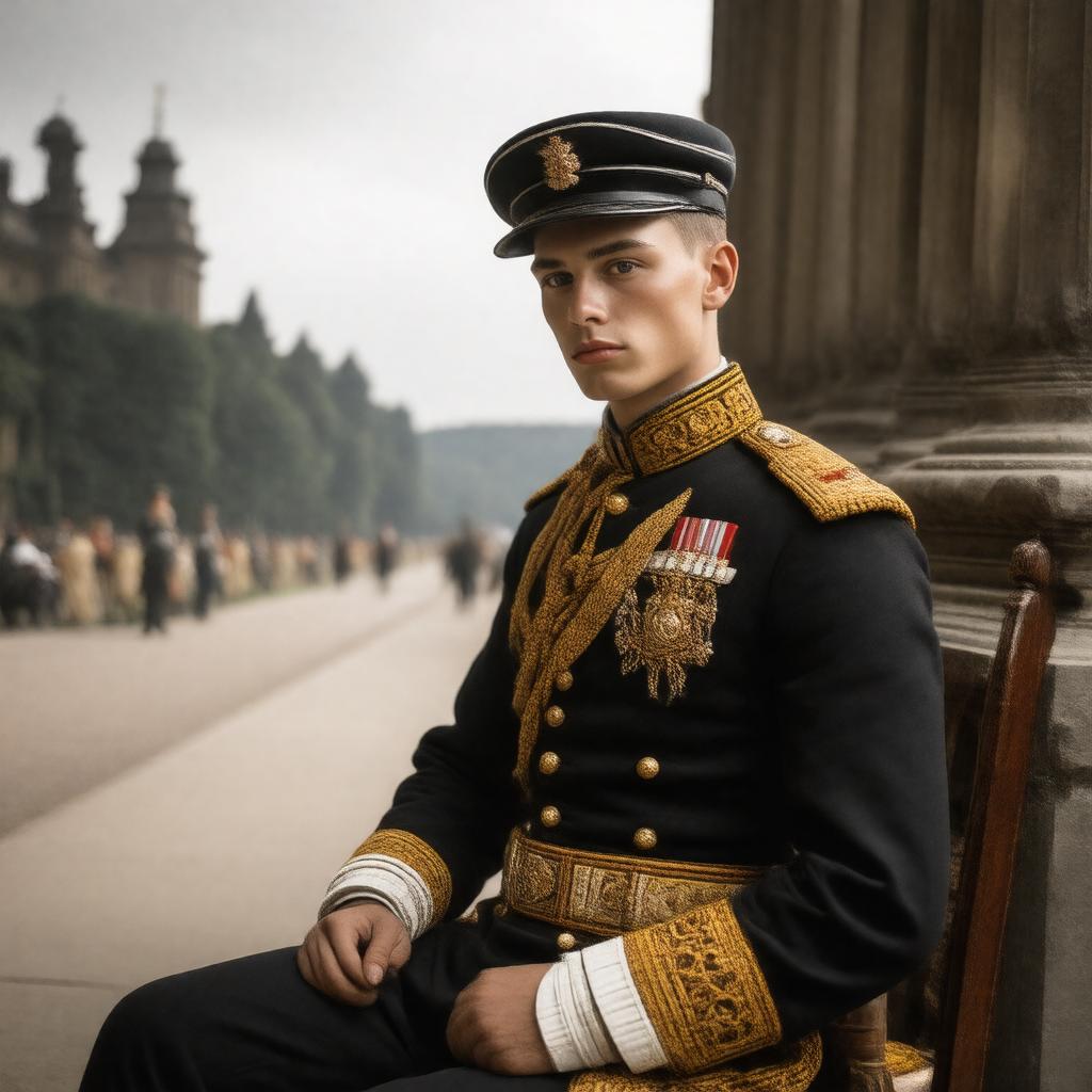 AI-created image of Prince Heinrich of Prussia (1900–1904)